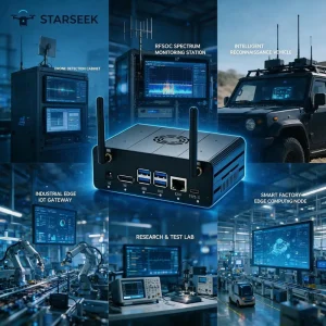 XS-AI-CORE Compact Edge Signal Processing Core Real-Time RF Spectrum AI Analysis Wide Temperature Range Ethernet for