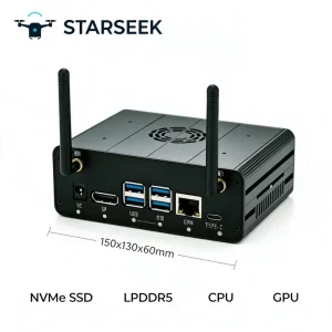 XS-AI-CORE Low Power AI Inference Processing Module Wide Temp Gigabit Ethernet Wi-Fi Electromagnetic Security Radar