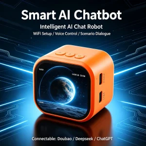 Xiaozhi Ai Deepseek Voice Chat Enhanced Intelligent Designed Robot With Esp32 S3 Chip and Wake Word Support