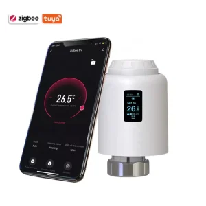 Xinzhicheng ZigBee Smart Thermostatic Radiator Valve Digital Programmable Smart Temperature Controller Thermostat