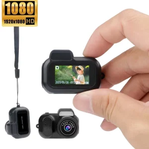 Y3000 Pocket Mini Camera Kids With Screen Mini DV HD 1080P Outdoor Sports Portable Small Retro Camera Y3000 Support 128G TF Card