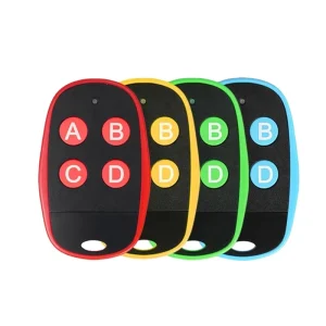 YET2114 Color Four Key Learning Code Fixed Code Rolling Code RF Wireless Remote Control (Frequency Optional)