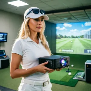 YEW8984ST Projector 4000 Lumens for Business with 20000 1 Contrast Ratio and DLP