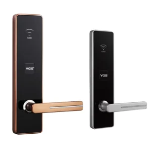 YGS Hotel Intelligent One Way Smart Rfid Key Card Network Automatic Door Locks Management Systems
