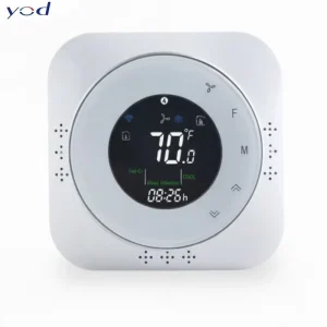 YOD HVAC Contractor Smart WiFi Touch Screen Heat Cool Temperature Control Energy Saving Wireless Wall mounted Digital Thermostat