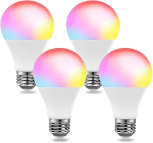 Tuya Smart LED Light Bulb Supports Google and Yandex Voice Assistants, A60/A70 Sizes, 9W/15W