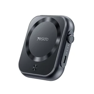 Yesido 5000mAh PD20W Fast Charging Magnetic Li Polymer Battery Earphone&Smart Watch 3 in 1 15W Wireless Charging Power Bank