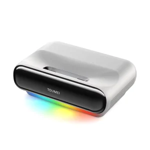 Yinzam S1 1000 ANSI Lumens 1080P Ultra Short Throw DLP Projector 4K Support Android 13 Pocketable Projector for Home & Business
