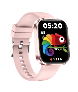 Z22 MAX Smart Watch Fitness Tracker Call Answer IP65 Waterproof Wireless Charging Silica Gel Band Supports Multilingual