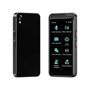 Z6 Portable Voice Translation Device Latest WiFi Smart Translator Real-Time 139 Online 21 Offline Language Translator