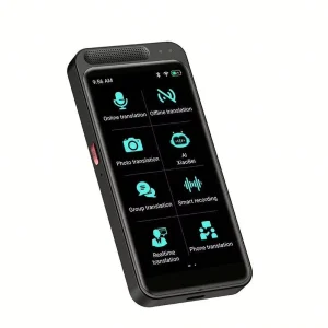 Z6 Portable Voice Translator 139 Languages Real-Time Translation 4.1 Inch Exchange Rate Conversion