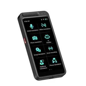 Z6 Portable Voice Translator 139 Languages Real time Translation 4.1 Inch Smart Instant Translator with Exchange Rate Conversion