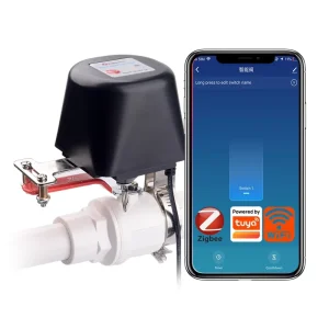 ZB JXS Tuya WIFI Smart Water Valve Zigbee Home Automation Control Faucet Timer Support Alice Alexa Google Assistant SmartLife