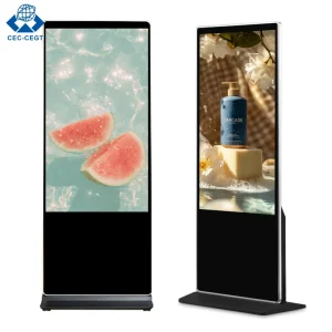ZDHQ 43 55 65 Inch Vertical Display High definition Touch Screen Digital Signage for Shopping Malls Wayfinding Education