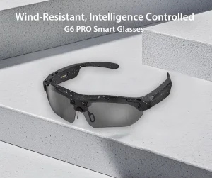 ZHENQI G6 PRO Full Rim One piece Frame Smart Glasses with Coated Lenses Blue Light Blocking & Real Time Translation AI Powered