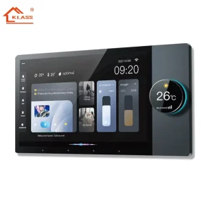 ZIGBEE Google Smart Life Wall Switch Smart Home Control Switch Multi-function Center Control Screen Glass 8 Inch Free 250V