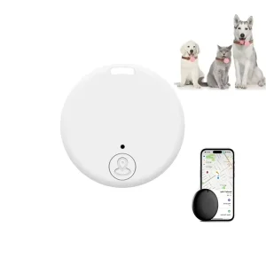 ZMaker GPS Wireless Smart Tracker Finder Small Anti lost Locator Device Apple Android with Keychain for Pets Pet Tracker Tag