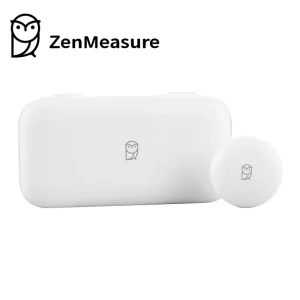 ZenMeasure Infant Wearable Thermometer with AI Health Analysis IPX6 Waterproof Rechargeable Battery Instant Alerts Via App