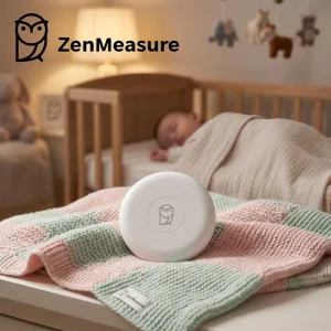 ZenMeasure Professional Fever Monitor for Babies Intelligent Smart Thermometer with Medical Grade Temperature Sensor Thermometer