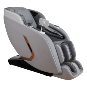 Zhouqi Smart Luxury Massage Chair with 10 Inch LCD Option and Auto Footrest for Complete Body Stress Relief Spa