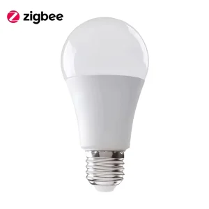 ZigBee Smart LED Bulb E27 9W 90 250V RGB White Dimmable Bar Design Aluminum Alloy 2-Year Warranty for Home and Hotel Use