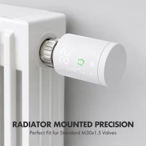 ZigBee Smart Home WiFi Programmable Thermostat ABS TRV for Radiator Heating for Apartment and Warehouse Floor Heating Parts