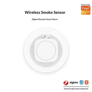 ZigBee Smart Home by Lithium Smoke Sensor with APP Control No Camera