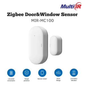 ZigBee Smart Window Door Detector Sensor ABS Low Power Wireless Alarm Easy Install Android Compatible Works Tuya Smart Life Home