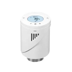 ZigBee Tuya Smart Programmable WIFI Thermostatic Radiator Head Thermostat TRV