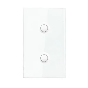 ZigBee WiFi Multi Gang Switch OEM US Concave Groove Touch Panel for APP Remote Control Home
