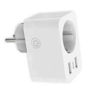 Zigbee German Standard Smart Socket 16A with Power Metering Electricity Monitoring Voice Control