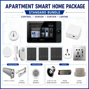 Zigbee Smart Home Package 3 Options Apartment Home Automation System Control Panel Smart Switch and Socket
