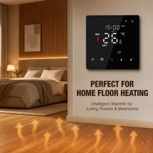 Zigbee Smart Home Work with Gateway LED Touch Screen Zigbee Tuya Smart Home Thermostat Weekly Programmable Thermostat for House