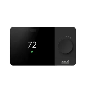 Zigbee Smart Thermostat 24V Modbus HVAC Thermostat Black Smart Thermostat Work With Alexa and Google Assistant