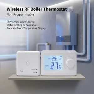 Zigbee Smart Thermostat Wireless Room Thermostat 220V For Hotel Apartment Floor Heating
