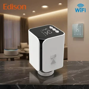 Zigbee Smart Thermostat for Home Heating Tuya Compatible Energy Saving PC Material Control Structure for Hotels OEM/ODM