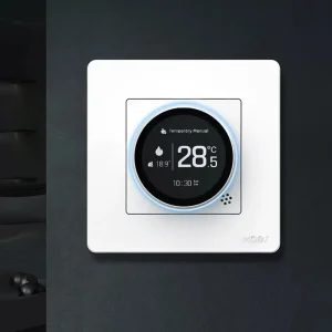 Zigbee Thermostat Smart Thermostatic Switch Smart Home Heating Knob Thermostat for Electric Floor Heating Water Gas Boiler