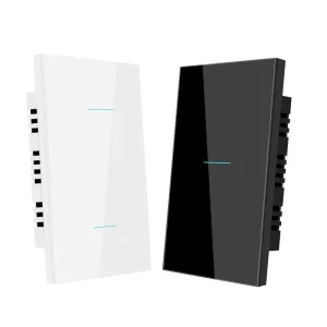 Zigbee Touch Light Switch No Neutral Wire &Neutral Wire US Touch Panel Wall Switches Alexa Google Home