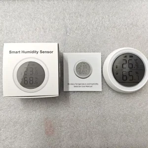 Zigbee Tuya Smart Home Wireless Smart LCD Temperature Sensor Home Automation Scene Security Alarm Need Work with Gateway