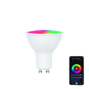 Zigbee/WiFi Smart Light Bulb, Electric, for Household, Outdoor, and Vehicle Use, MR16/E27/E14, 5W/9W, RGB/CW, App/Android/Alexa/Google/Yandex Voice Control