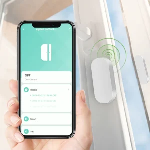 Zigbee Wireless Door and Window Sensors for Smart Home Automation Tuya Smart Home Products