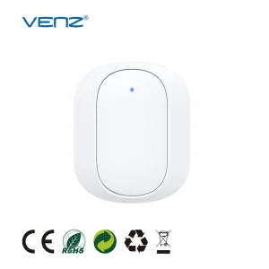 Zigbee Wireless Mini Switch Smart Remote Control Button for Garage Car RV Hotel Use Battery App Control Tuya Alexa Google Home
