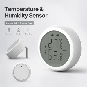 Zigbee3.0 Temperature and Humidity Sensor OEM Private Label Custom Logo Packaging for Distributors and Importers