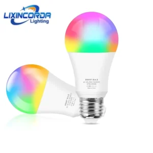 Zigbee LED Smart Bulb E27 Wireless RGB RGBCW Dimmable Bulb for Smart Home Applications and Smart Product Partnerships