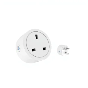 Zowie Smart WiFi Prise Intelligente Power Socket Conversion Plug with UK EU Plug Support Universal Use Fire PC Material