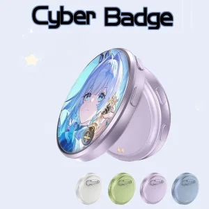 best gift Smart Digital Badge Customizable Display Rechargeable Battery Easy Clip Design Redefine Dynamic Anime Electronic Badge