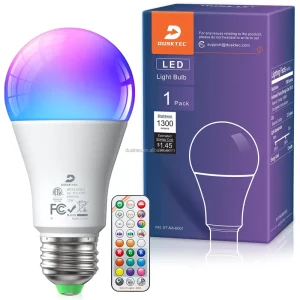 Smart Color Light Bulb, Color Warm Light Bulb, LED Decorative Light Bulb