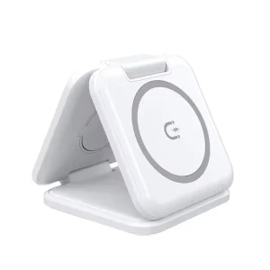 Multifunctional 3-in-1 Magnetic Wireless Charger for Phones, Watches, and Earbuds, Fast Charging