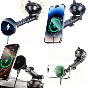 Electronic Accessories New Trend Product of the Year Magnetic Wireless Car Charger Car Phone Holder Consumer Electronics Product