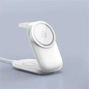 Brand-New Portable Magnetic 3-in-1 Wireless Charger, Multifunctional Desktop Phone Charger